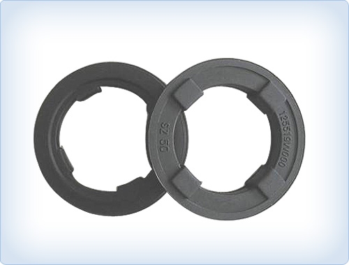 Rubber pad for motor